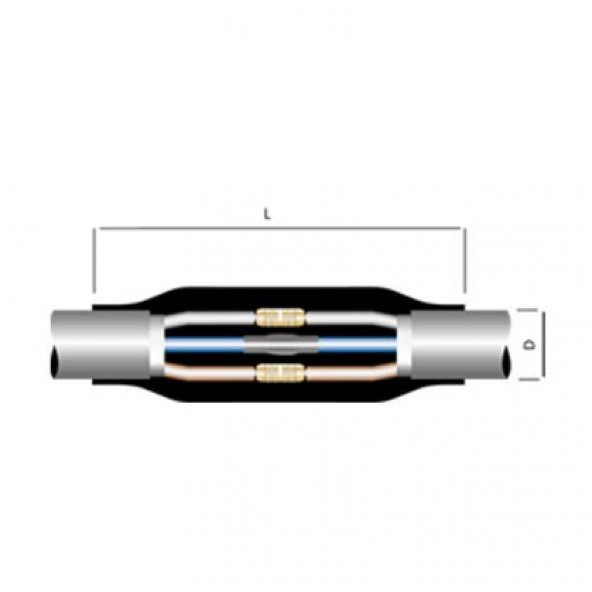 Tamer 1kV Bakır İletkenli Isı Büzüşmeli Ek Muf 3X50+25 TMR-S1 350 - 2