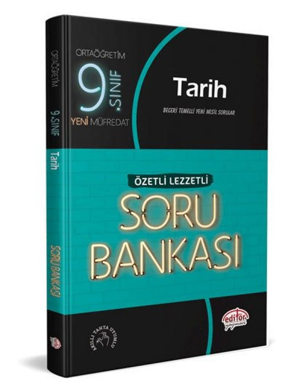 Editör 9. Sınıf Tarih Soru Bankası Özetli Lezzetli