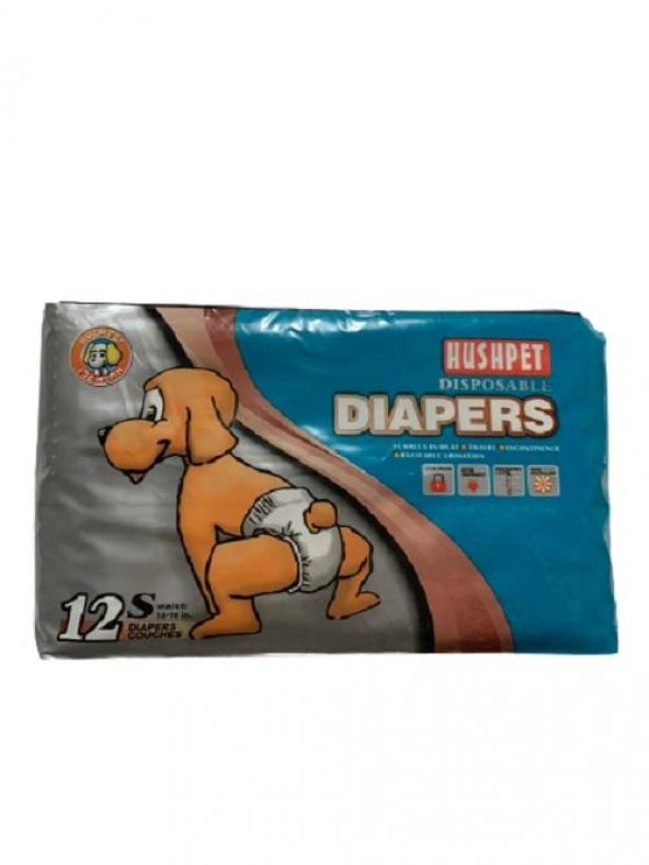Diapers 12 li S Boy Köpek Kilodu