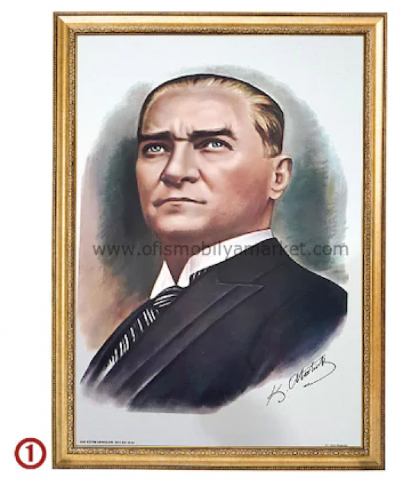 Çerçeveli Atatürk Posterleri Elit