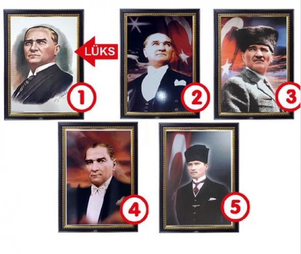 Çerçeveli Atatürk Posterleri Elit - 2