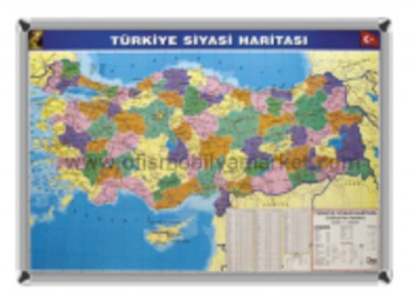 Türkiye Siyasi Haritası - 1