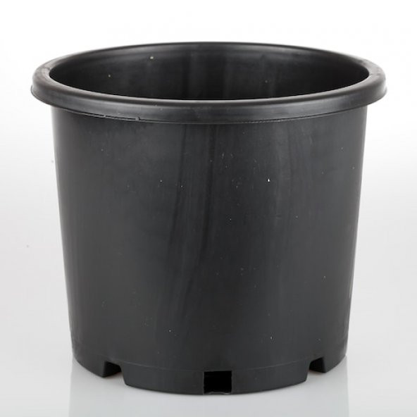 (10 ADET) 1,5 lt SİYAH  ÇİÇEK ÇOĞALTMA SAKSISI SERT  KALİTELİ - 2