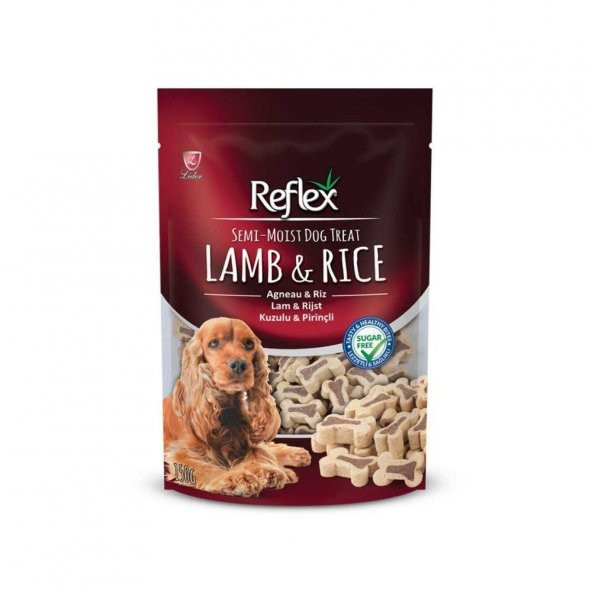 Reflex Semi-Moist Kuzu Etli ve Pirinçli Köpek Ödül Maması 150 gr