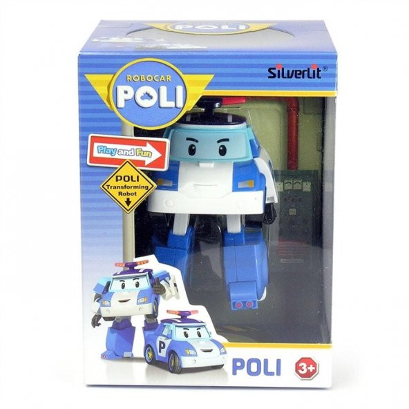 Robocar Poli Transformers Robot Figür Poli 83171 - 3