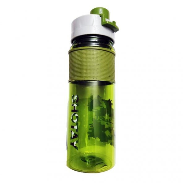 Eko 600 ML Şişe Suluk Askılı ve Kilitli Su Matarası Termos Spor Kamp Av Avcı - 2