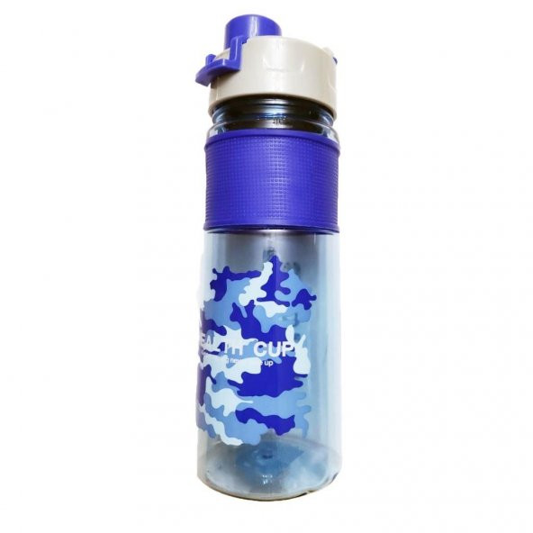 Eko 600 ML Şişe Suluk Askılı ve Kilitli Su Matarası Termos Spor Kamp Av Avcı - 4
