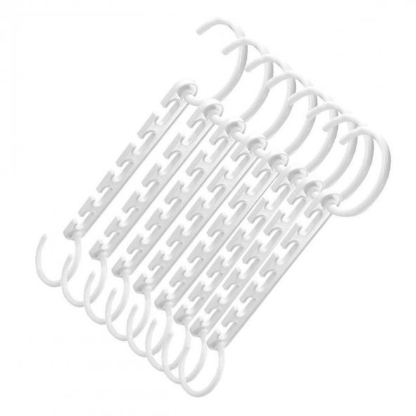 Dolap İçi Elbise Düzenleyici Askı Sihirbazı Organizer Aparat - 4