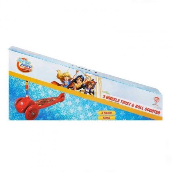 Sunman DC Super Hero Girls 3 Tekerlekli Scooter - 2