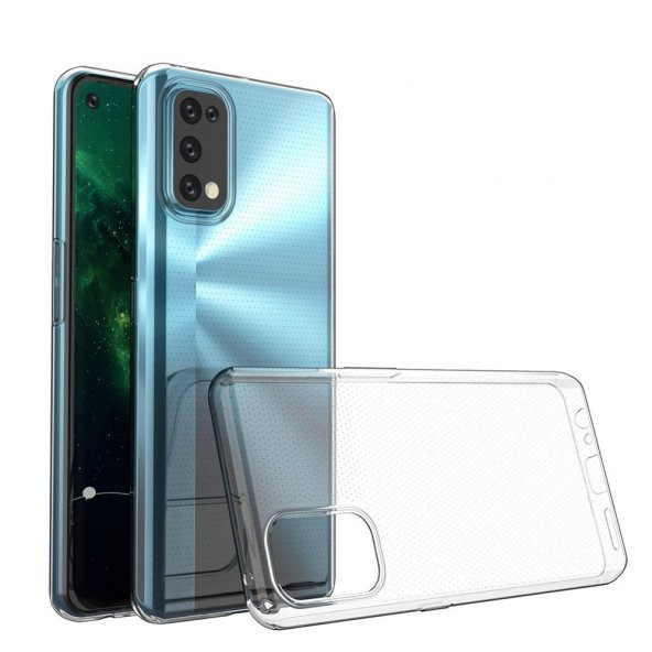 KNY Realme 7 Pro Kılıf Ultra İnce Şeffaf Silikon Şeffaf - 2