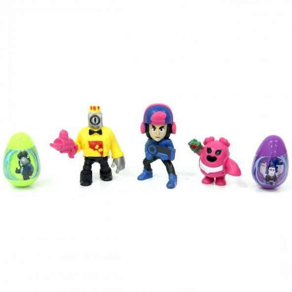 Brawl Stars Heros 3lü Figür Seti - 2