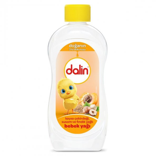Dalin Doğanın 3lü Dokunuşu Fındıkyağlı Bebek Yağı 300 ml - 1
