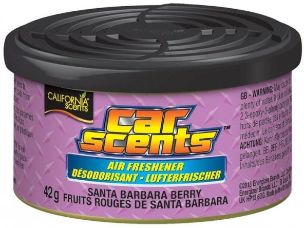 California Car Scents Santa Barbara Berry Böğürtlen Oto ve Ortam Kokusu 42 gr.
