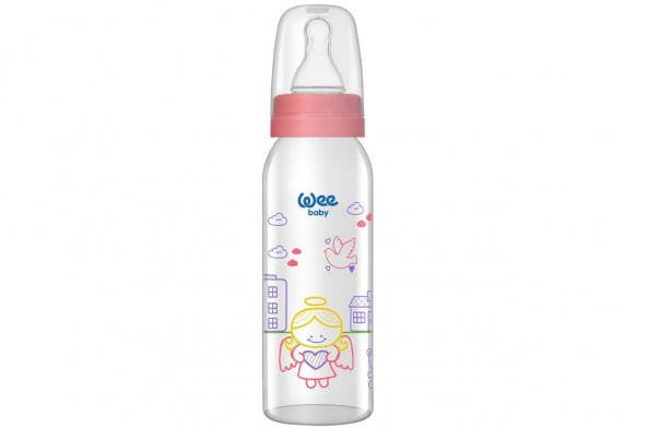 Wee Baby Kiraz Uçlu Cam Biberon 250 ml 876 - 3