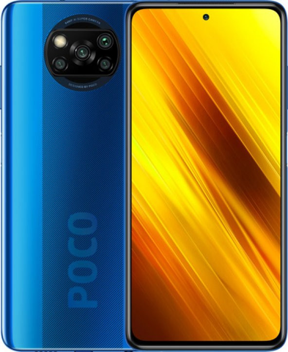 Xiaomi Poco X3 128 GB Blue (Xiaomi Türkiye Garantili)