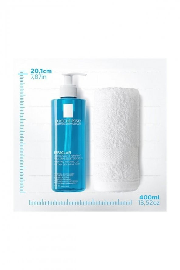 LA ROCHE POSAY Effaclar Jel Temizleme Jeli Yağlı/Akneye Eğilim Gösteren Ciltler 400 ml 3337872411991 - 6