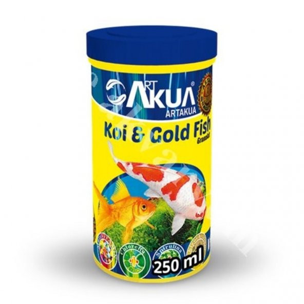 Artaku Goldfish Mix Balık Yemi 250ml 100gr