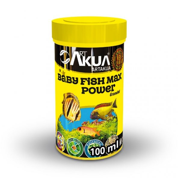 Artakua Baby Fish Max Power Balık Yemi 100 ML 40 Gr