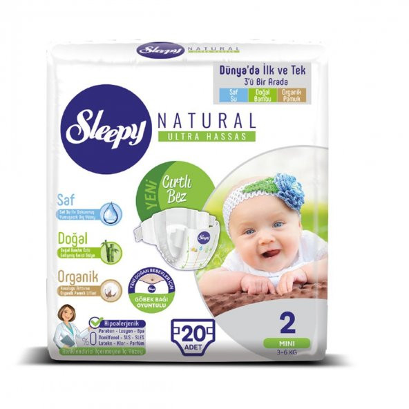 Sleepy Natural Merhaba Bebek Seti - 7