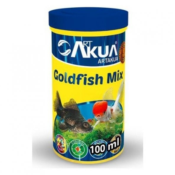 ArtakuaGoldfish Mix 100 ML 40 Gram Balık Yemi