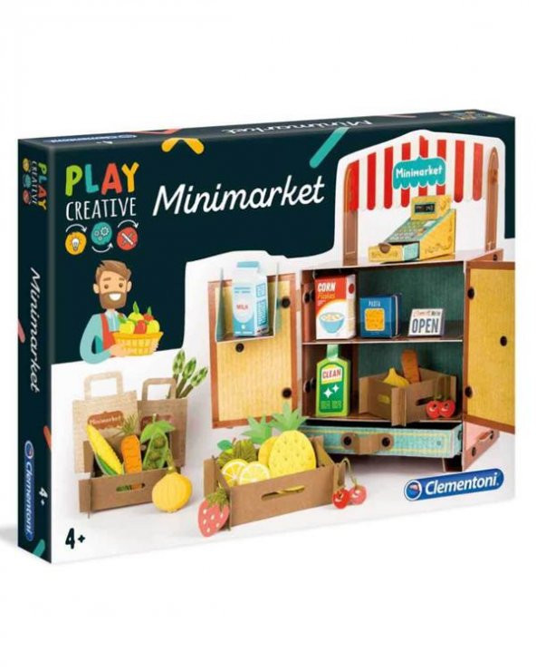 Clementoni Play Creative Minimarket 18550