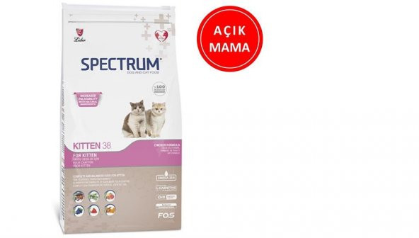 Spectrum Kitten 38 Yavru Kedi Maması 1 Kg AÇIK