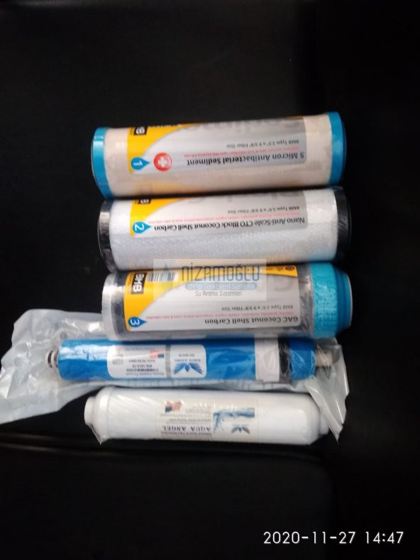 Bmb RO-10 Orjinal 5 Li Filtre Seti (9,5 İnç) 23,5cm