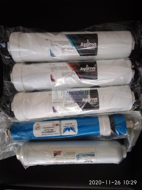 BMB İnline 5 li Filtre Seti Premium - 3