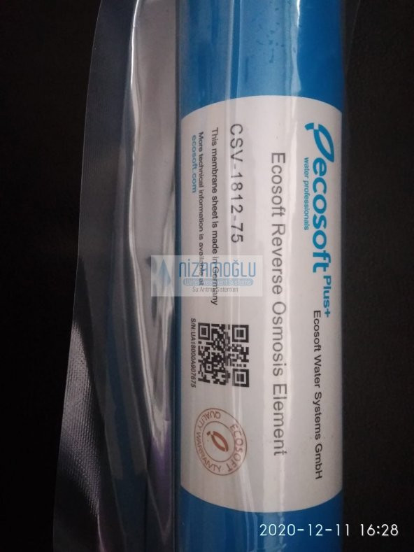 İhlas Su Arıtma Cihazı Filtresi Cebilon İhlas Filtre 5 li Set Ecosoft Alman Membranlı - 2