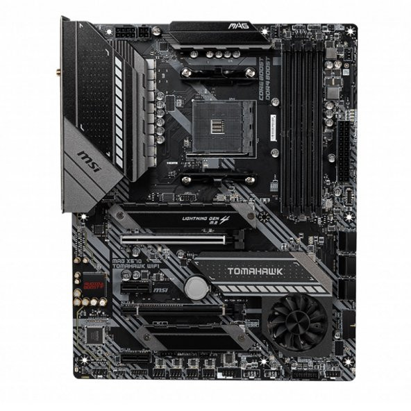 MSI MAG X570 TOMAHAWK WIFI DDR4 M2 PCIe NVME HDMI PCIe 16X v4.0 AM4 ATX - 7