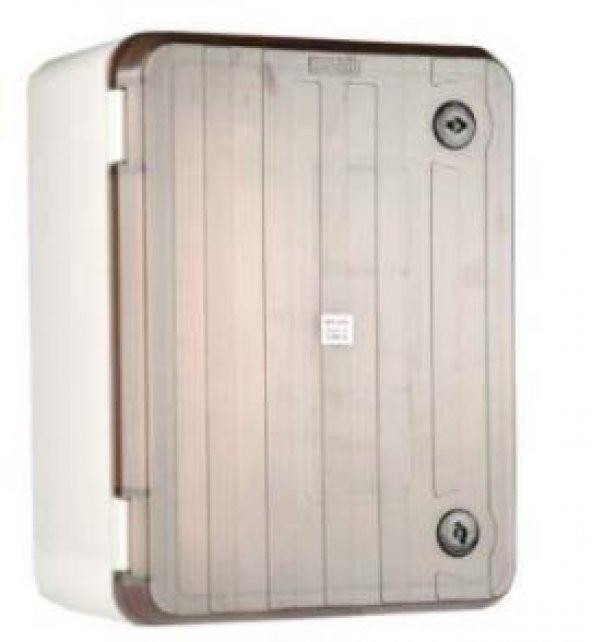 Çetsan 40x30x16 Polikarbonat Pano Şeffaf Kapaklı