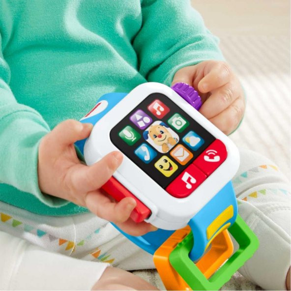 Fisher Price Eğlen ve Öğren Akıllı Saat Türkçe ve İngilizce GMM53 - 2