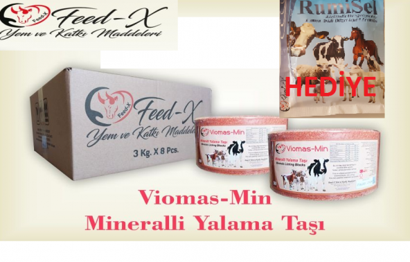 YALAMA TAŞI MİNERALLİ  3 KG X 8 ADET