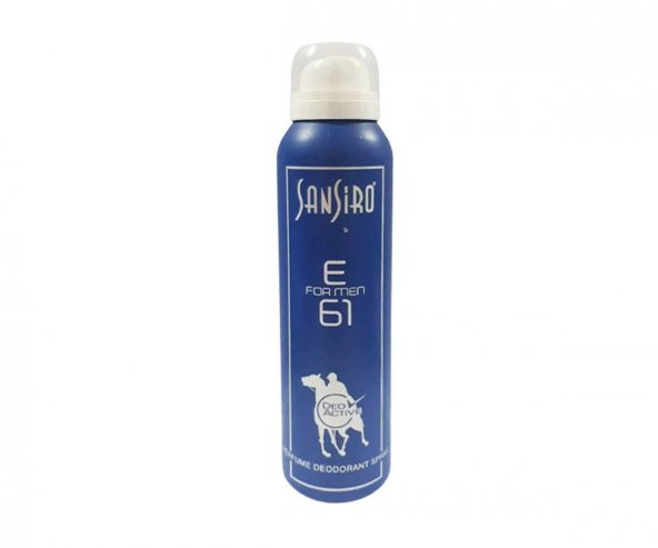 Sansiro E61 Formen Deo Active Erkek Deodorant Sprey 150 ml