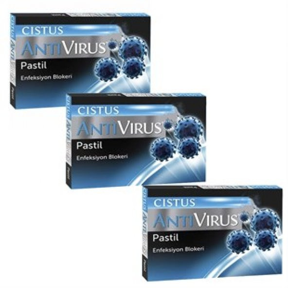 Cıstus Antivirüs  Pastıl 10lu 3 Adet