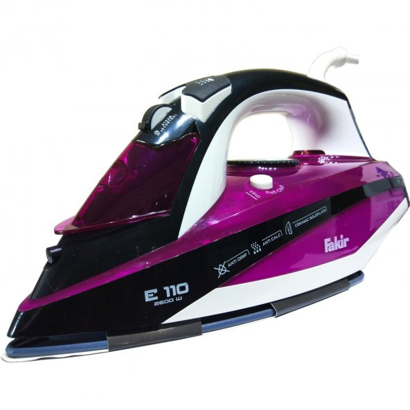 Fakir E110 2600 W Buharlı Ütü Mor - 2