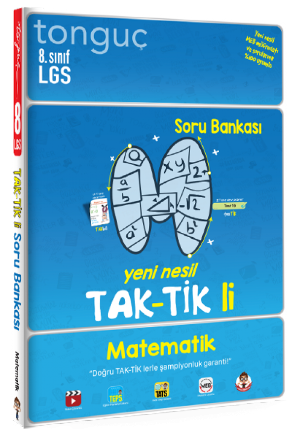 8. Sınıf LGS Matematik Taktikli Soru Bankası Tonguç Akademi - 1