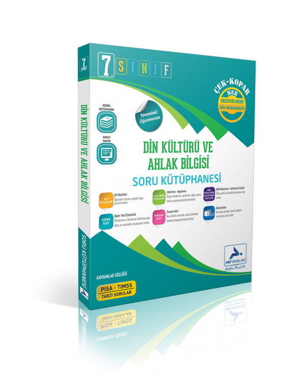 7.Sınıf Din Kültürü ve Ahlak Bilgisi Soru Kütüphanesi Prf Paraf Yayınları