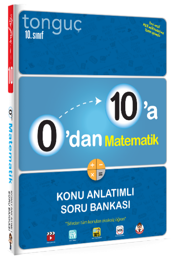 0 dan 10 a Matematik Konu Anlatımlı Soru Bankası Tonguç Akademi Yayınları