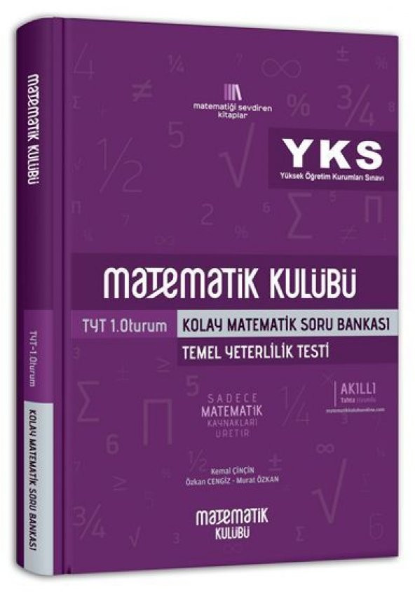 TYT Kolay Matematik Soru Bankası Matematik Kulübü Yayınları