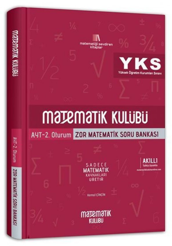 AYT Zor Matematik Soru Bankası Matematik Kulübü Yayınları