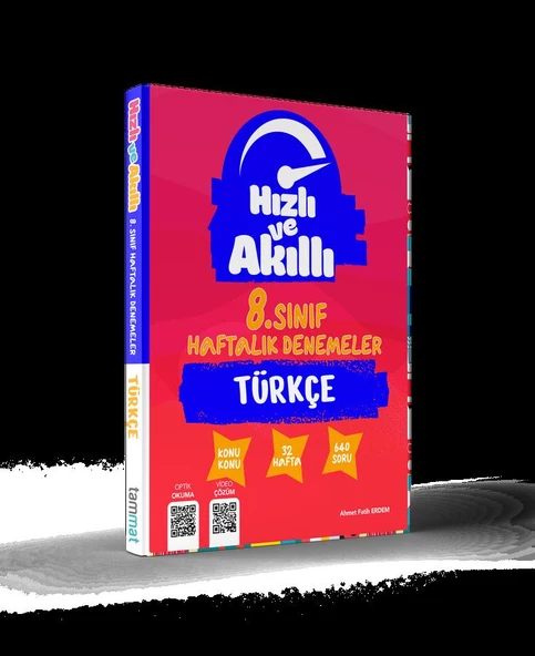 8. Sınıf Türkçe Haftalık Denemeler Tammat Yayıncılık - 1