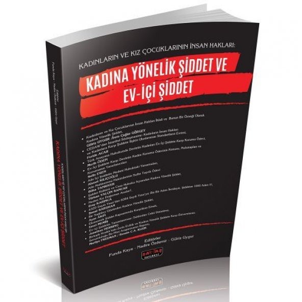 Kadına Yönelik Şiddet ve Ev İçi Şiddet Savaş Yayınları