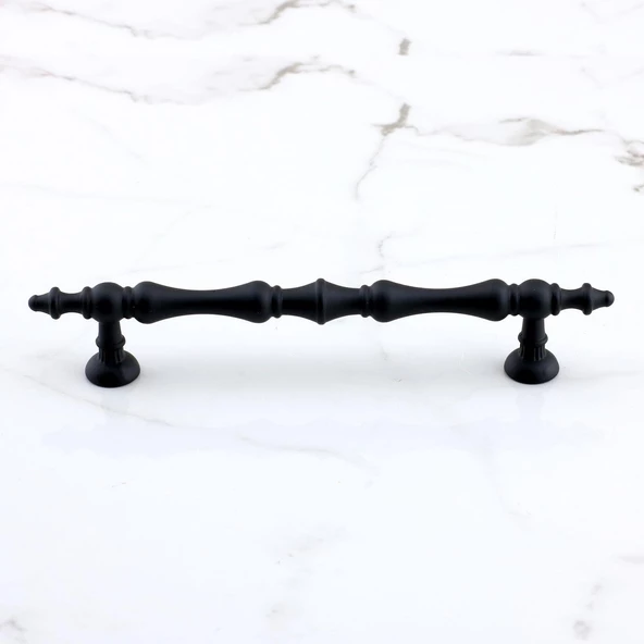 Nilay Siyah Metal Kulp 96 mm-9.6 cm Mobilya Çekmece Mutfak Dolabı Dolap Kulpları Kulbu Kulpu Siyah - Resim 8