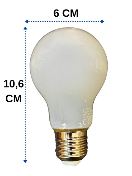 General Electric 8W 2700K (Sarı Işık) E27 Duylu Led Cam Ampul (2 Adet) - 3