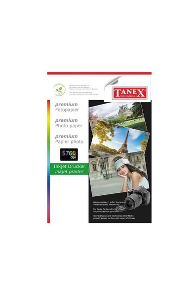 Tanex 200 gram ( A4 ) Fotoğraf Kağıdı - ( 25 Adet )