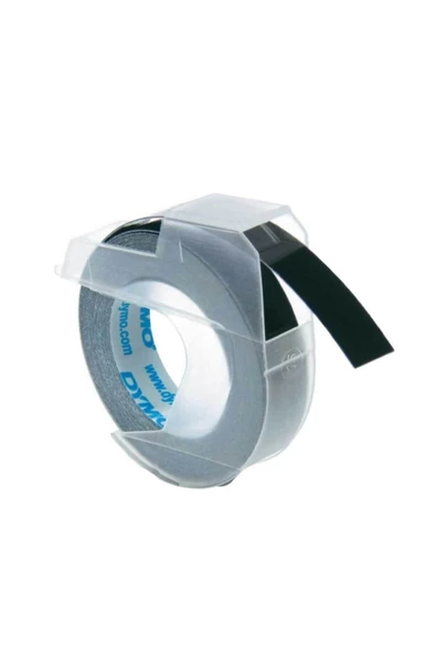 Dymo Kabartma Şerit 9 Mm * 3 Mt Siyah ürün görseli