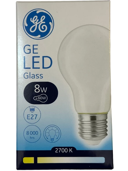 General Electric 8W 2700K (Sarı Işık) E27 Duylu Led Cam Ampul (2 Adet) - 2