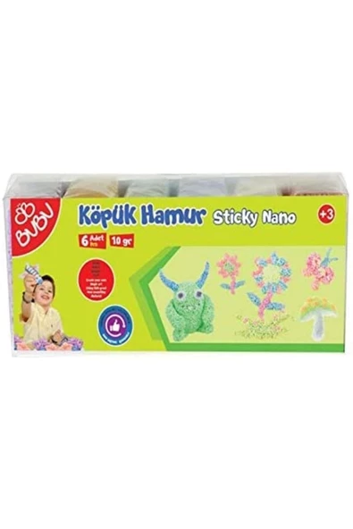 Bubu Bu-bu Köpük Hamur 6x10gr - -ha0004