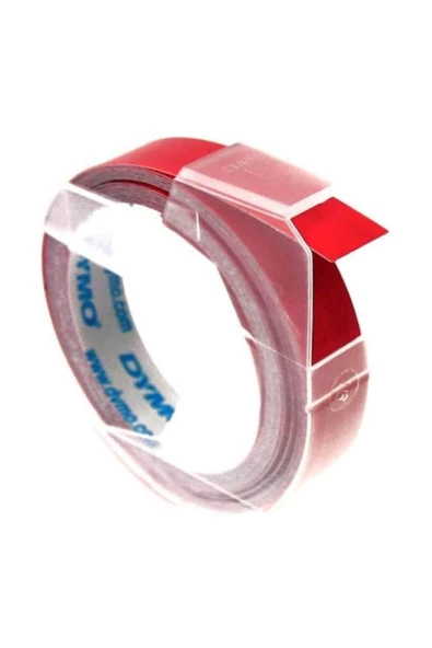 Dymo Şerit Kabartma 9Mmx3M Kırmızı ürün görseli